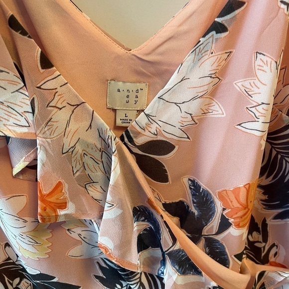 Floral-Print Sleeveless Wrap Dress from A New Day - Picture 7 of 9